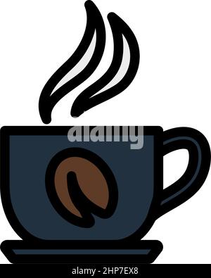 Icon Of Coffee Cup Stock Vector
