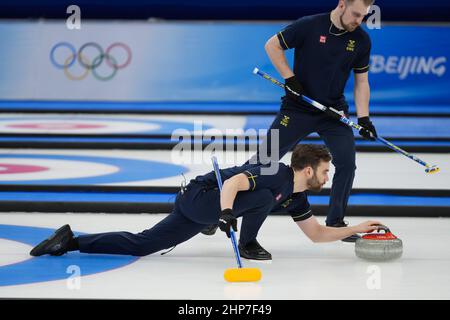 Curling gold 2025 medal match 2022