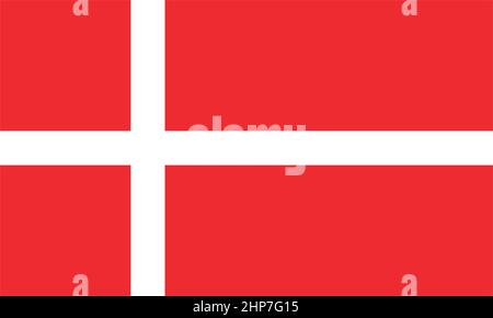 denmark  flag icon vector illustration design template Stock Vector