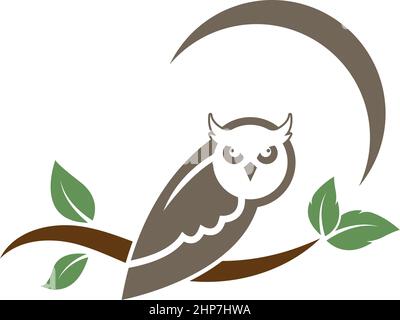 owl icon vector illustration Stock Vector