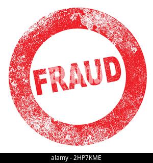 Fraud Rubber Stamp Stock Vector