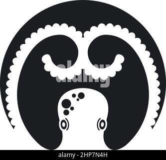 octopus icon vector illustration design Stock Vector