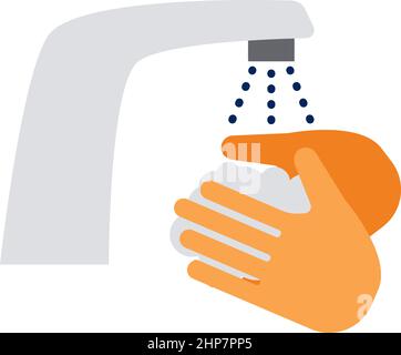 Hand Washing Icon Stock Vector