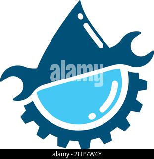 plumbing vector illustration icon Stock Vector