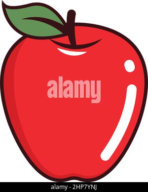 Apple icon vector illustration design Stock Vector