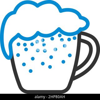 Mug Of Beer Icon Stock Vector