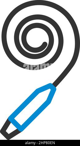 Party Whistle Icon Stock Vector