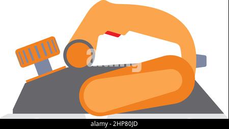 Icon Of Electric Planer Stock Vector