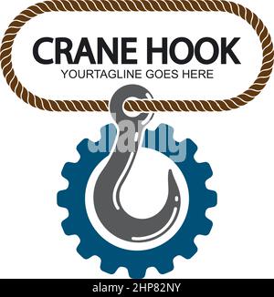 Crane hook vector illustration design Stock Vector