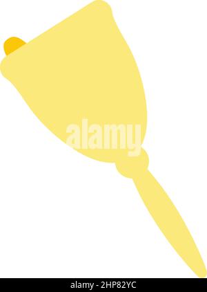 Icon Of School Hand Bell Stock Vector