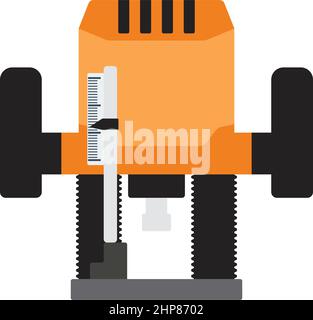 Icon Of Plunger Milling Cutter Stock Vector