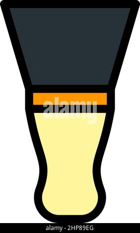 Putty Knife Icon Stock Vector
