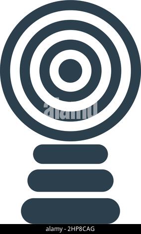 Signal icon flat design template vector Stock Vector