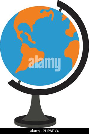 Icon Of Globe Stock Vector