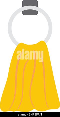Hand Towel Icon Stock Vector