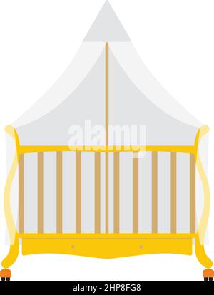 Cradle Icon Stock Vector