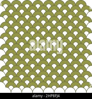 fish scales vector illustration design template Stock Vector