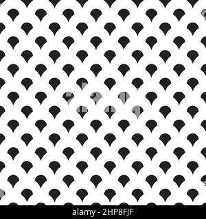fish scales vector illustration design template Stock Vector