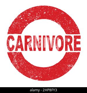 Rubber Ink Stamp Carnivore Stock Vector