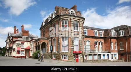 Street view church Stretton Stock Photo