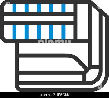 Craps Table Icon Stock Vector