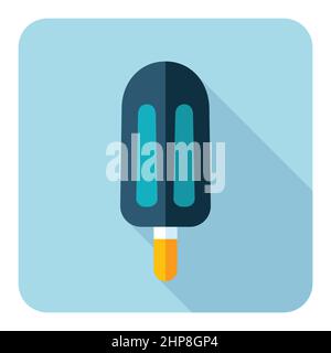 Popsicle vector icon. Fast food sign Stock Vector