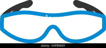 Poker Sunglasses Icon Stock Vector