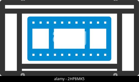 Cinema Theater Auditorium Icon Stock Vector