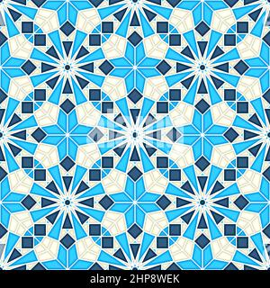 Islamic geometric pattern 6 Stock Vector