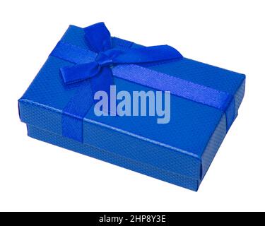 Color gift box christmas isolated on the white background Stock Photo