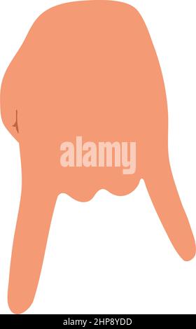 Baseball Catcher Gesture Icon Stock Vector