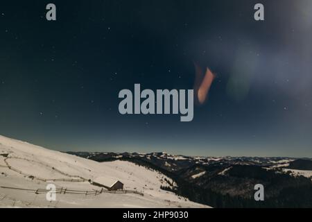 A sign on the side of a mountain Stock Photo