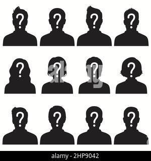 missing person, graphic wanted poster Stock Vector
