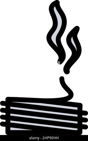 Solder Wire Icon Stock Vector
