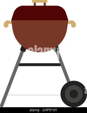 Icon Of Barbecue Stock Vector