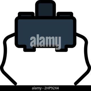 Micro Button Icon Stock Vector