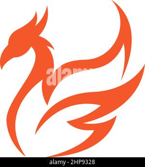 Phoenix vector icon illustration design template Stock Vector Image ...