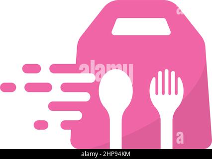 fast food delivery  icon vector illustration design  template Stock Vector