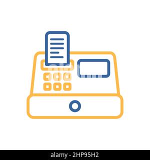 Cash machine vector flat icon Stock Vector