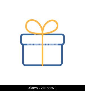 Gift vector icon. E-commerce sign Stock Vector