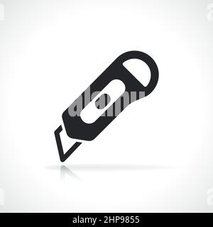 cutter or cut icon isolated Stock Vector