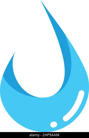 water drop icon Template vector illustration design Stock Vector