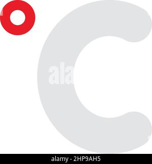 Celsius Degree Icon Stock Vector