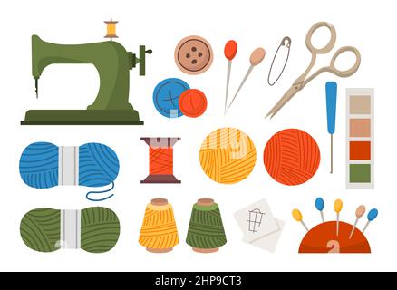 Set of sewing Stock Vector