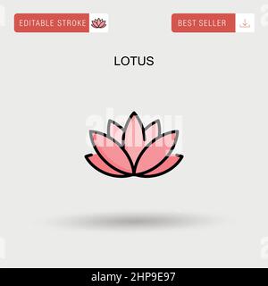 Blooming lotus. Design element for wedding invitation, cover, print ...