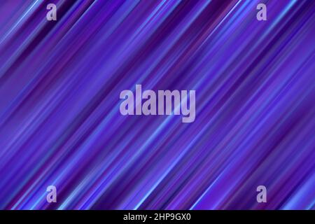 Abstract linear glowing violet-blue background. Design, art Stock Photo