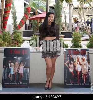 Encino, California, USA. 19th February, 2022.  Actress/producer Angel Princess attending Walter Hochbrueckner’s “The Paradise Motel” Premiere at Laemmle Town Center 5 in Encino, California.  Credit: Sheri Determan Stock Photo