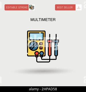 Electrician worker check and repair electrical switchboard. Home ...