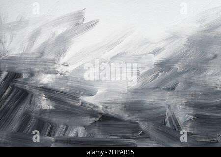 art gray monochrome painted bacground texture Stock Photo