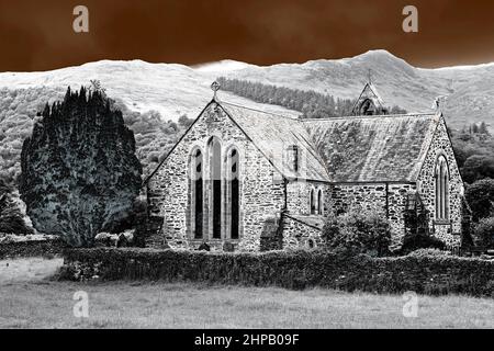 St Mary's Church,  Beddgelert, Gwynedd, Wales